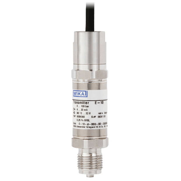 WIKA Pressure Transmitter with Flameproof Enclosure, Model E-10 and E-11